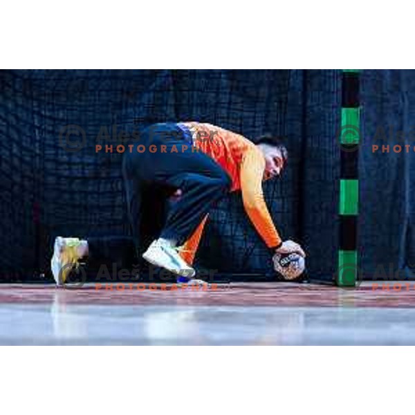 of NLB League 2025/2026 handball match between LL Grosist Slovan and Trimo Trebnje in Kodeljevo Hall, Ljubljana, Slovenia on September 5, 2025
