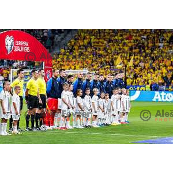 in action during FIFA World Cup 2026 Qualifying round match between Slovenia and Sweden at Stadium Stozice, Ljubljana, Slovenia on September 5, 2025