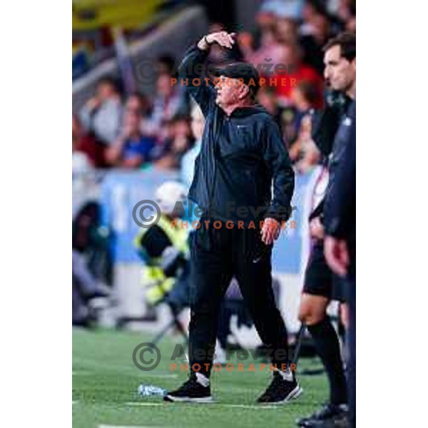 Matjaz Kek during FIFA World Cup 2026 Qualifying round match between Slovenia and Sweden at Stadium Stozice, Ljubljana, Slovenia on September 5, 2025