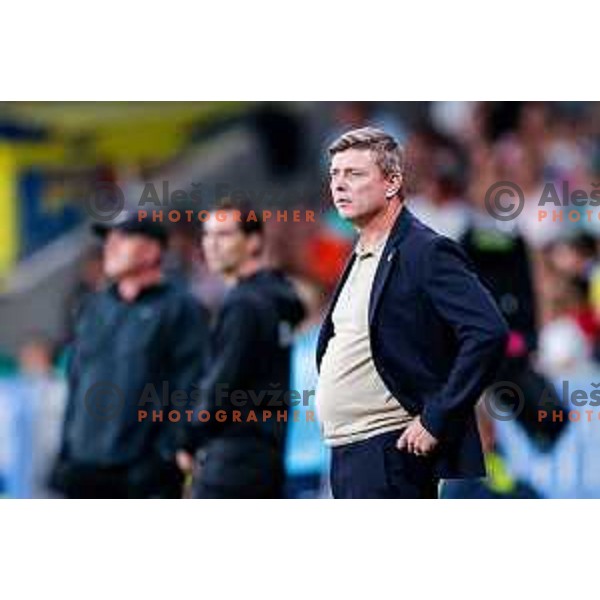 Jon Dahl Tomasson during FIFA World Cup 2026 Qualifying round match between Slovenia and Sweden at Stadium Stozice, Ljubljana, Slovenia on September 5, 2025