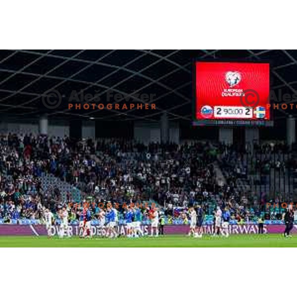 Photographers at work during FIFA World Cup 2026 Qualifying round match between Slovenia and Sweden at Stadium Stozice, Ljubljana, Slovenia on September 5, 2025