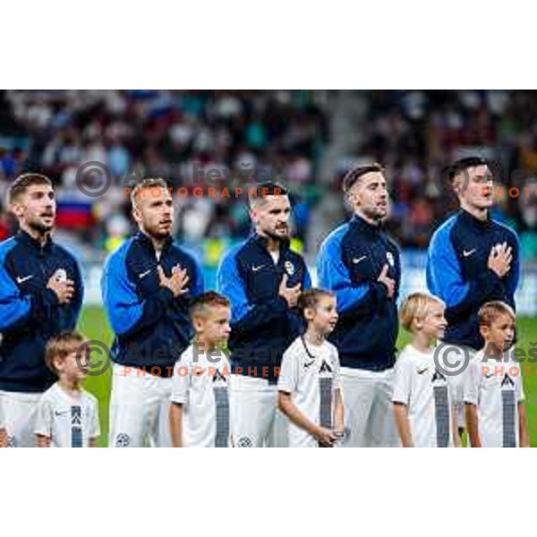 in action during FIFA World Cup 2026 Qualifying round match between Slovenia and Sweden at Stadium Stozice, Ljubljana, Slovenia on September 5, 2025