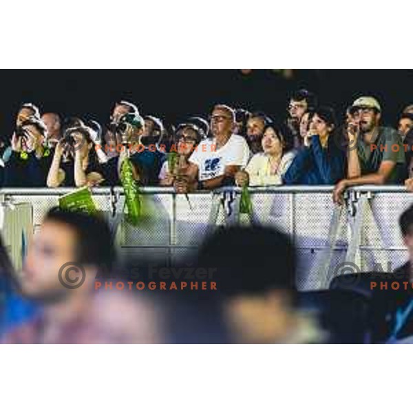 during IFSC climbing World Cup competiton in Koper, Slovenia on September 6, 2025