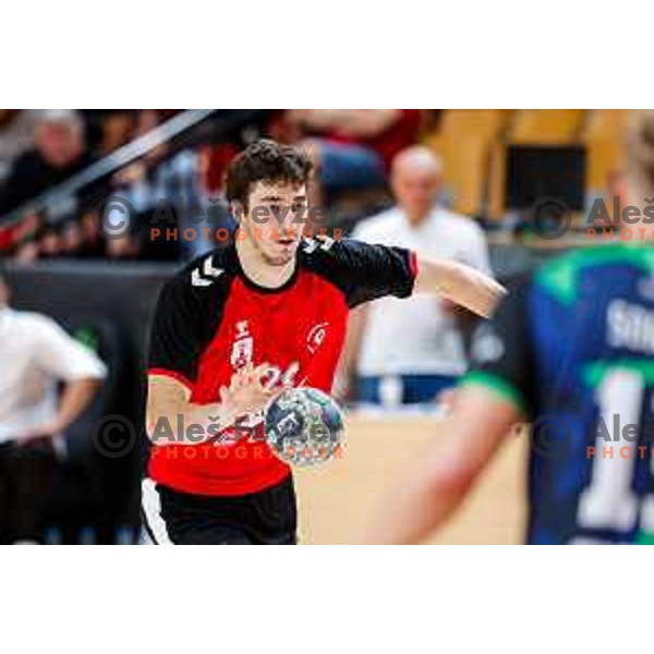 of NLB League 2025/2026 handball match between LL Grosist Slovan and Trimo Trebnje in Kodeljevo Hall, Ljubljana, Slovenia on September 5, 2025