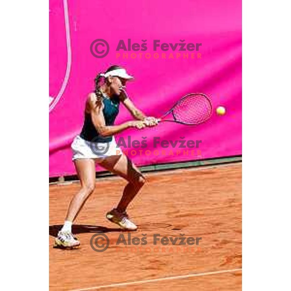 Kaja Juvan competes at Zavarovalnica Sava, WTA 125, Ljubljana, Slovenia on September 9, 2025