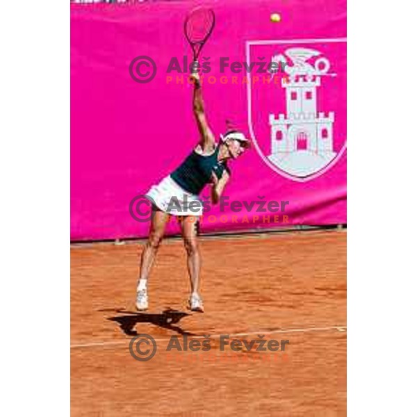 Kaja Juvan competes at Zavarovalnica Sava, WTA 125, Ljubljana, Slovenia on September 9, 2025