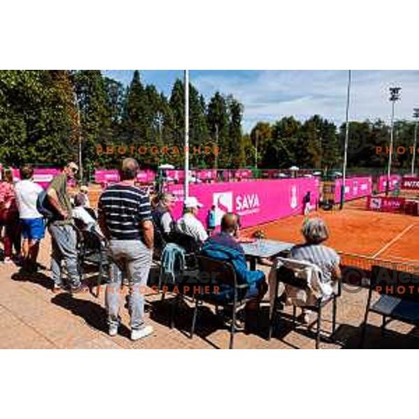 Kaja Juvan competes at Zavarovalnica Sava, WTA 125, Ljubljana, Slovenia on September 9, 2025