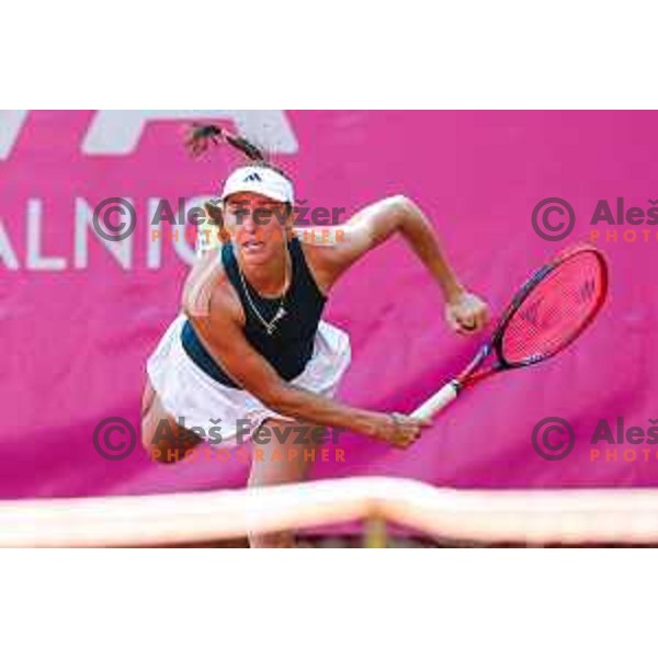 Kaja Juvan competes at Zavarovalnica Sava, WTA 125, Ljubljana, Slovenia on September 9, 2025