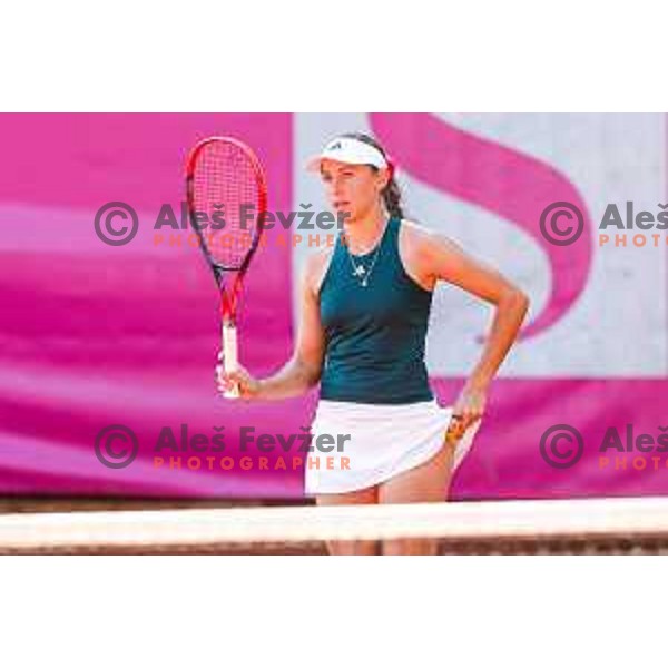 Kaja Juvan competes at Zavarovalnica Sava, WTA 125, Ljubljana, Slovenia on September 9, 2025