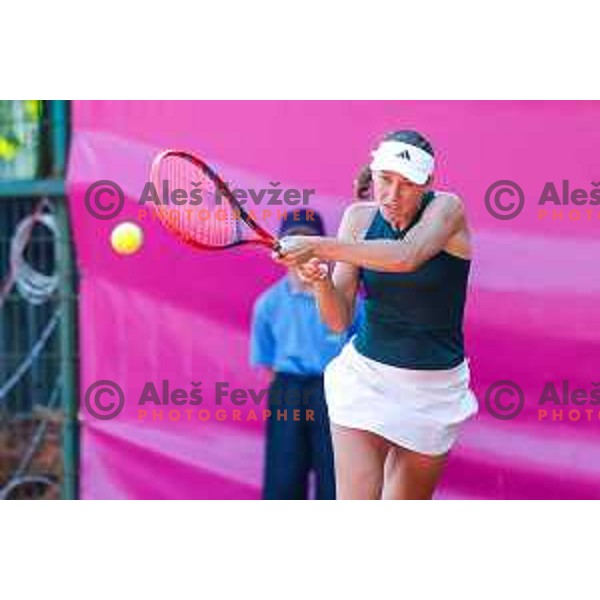 Kaja Juvan competes at Zavarovalnica Sava, WTA 125, Ljubljana, Slovenia on September 9, 2025