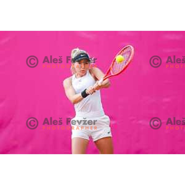 Nika Radisic competes at Zavarovalnica Sava, WTA 125, Ljubljana, Slovenia on September 9, 2025
