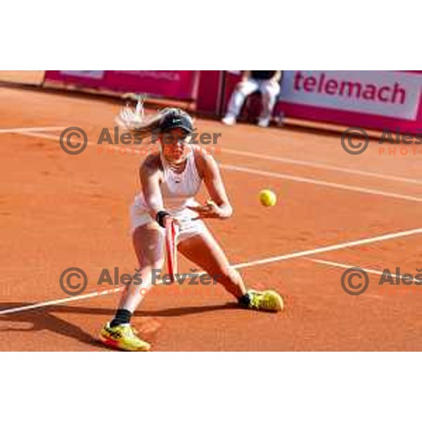Nika Radisic competes at Zavarovalnica Sava, WTA 125, Ljubljana, Slovenia on September 9, 2025