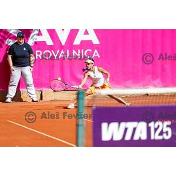 Amarissa Kiara Toth (HUN) competes at Zavarovalnica Sava, WTA 125, Ljubljana, Slovenia on September 11, 2025