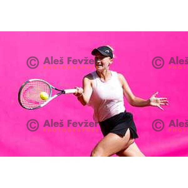 Dalila Jakupovic (SLO) competes at Zavarovalnica Sava, WTA 125, Ljubljana, Slovenia on September 11, 2025