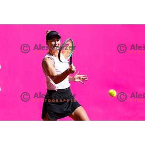 Dalila Jakupovic (SLO) competes at Zavarovalnica Sava, WTA 125, Ljubljana, Slovenia on September 11, 2025