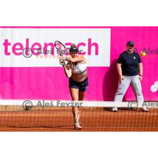 Sinja Kraus (AUT) competes at Zavarovalnica Sava, WTA 125, Ljubljana, Slovenia on September 11, 2025