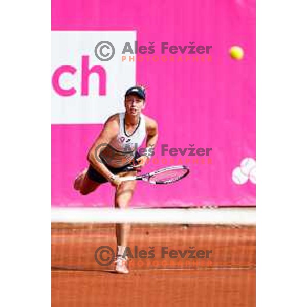 Sinja Kraus (AUT) competes at Zavarovalnica Sava, WTA 125, Ljubljana, Slovenia on September 11, 2025