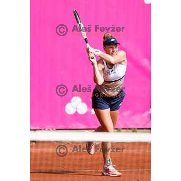 Sinja Kraus (AUT) competes at Zavarovalnica Sava, WTA 125, Ljubljana, Slovenia on September 11, 2025
