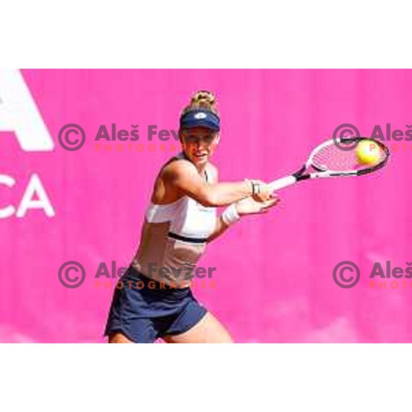 competes at Zavarovalnica Sava, WTA 125, Ljubljana, Slovenia on September 9, 2025
