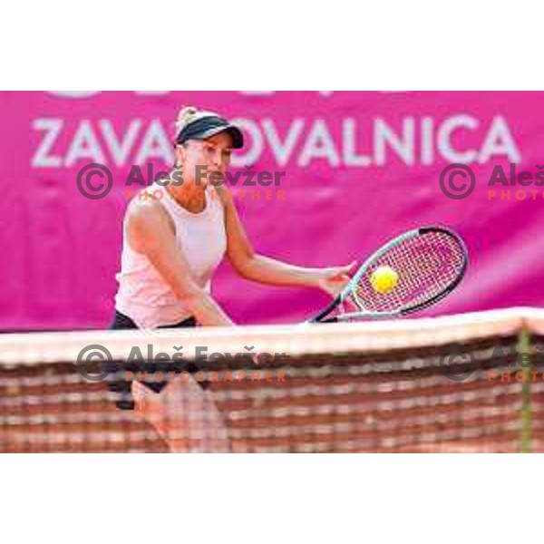 Dalila Jakupovic (SLO) competes at Zavarovalnica Sava, WTA 125, Ljubljana, Slovenia on September 11, 2025