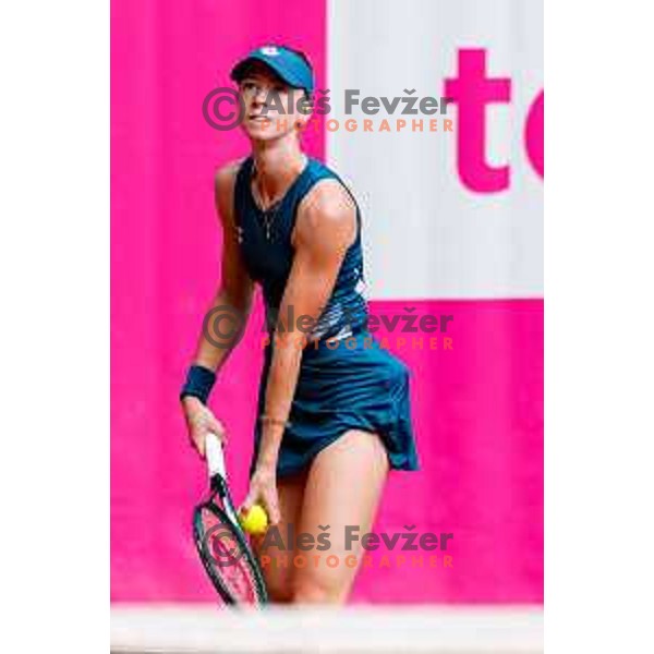 Simona Waltert (SUI) competes at Zavarovalnica Sava, WTA 125, Ljubljana, Slovenia on September 11, 2025