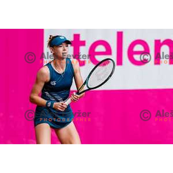 Simona Waltert (SUI) competes at Zavarovalnica Sava, WTA 125, Ljubljana, Slovenia on September 11, 2025