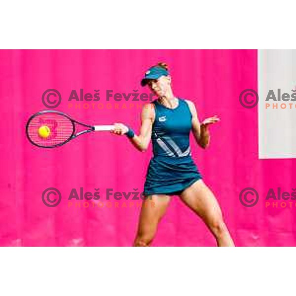 Simona Waltert (SUI) competes at Zavarovalnica Sava, WTA 125, Ljubljana, Slovenia on September 11, 2025
