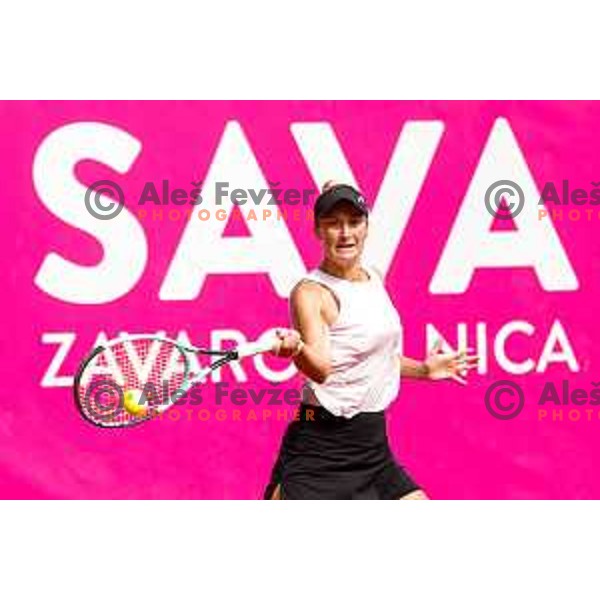 competes at Zavarovalnica Sava, WTA 125, Ljubljana, Slovenia on September 9, 2025