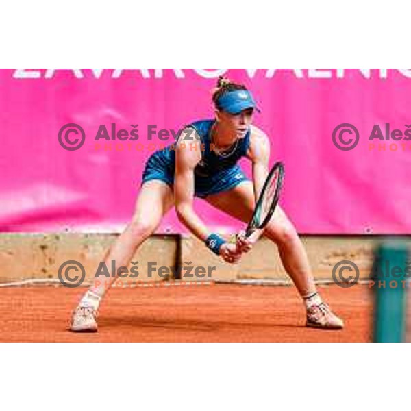competes at Zavarovalnica Sava, WTA 125, Ljubljana, Slovenia on September 9, 2025