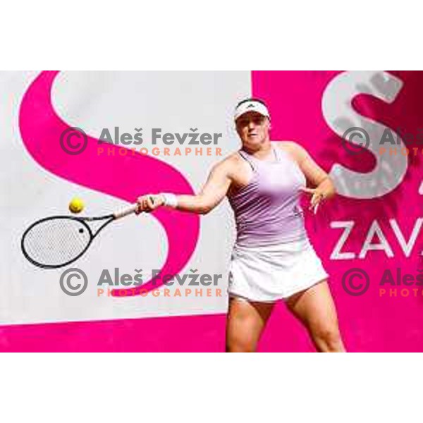competes at Zavarovalnica Sava, WTA 125, Ljubljana, Slovenia on September 9, 2025