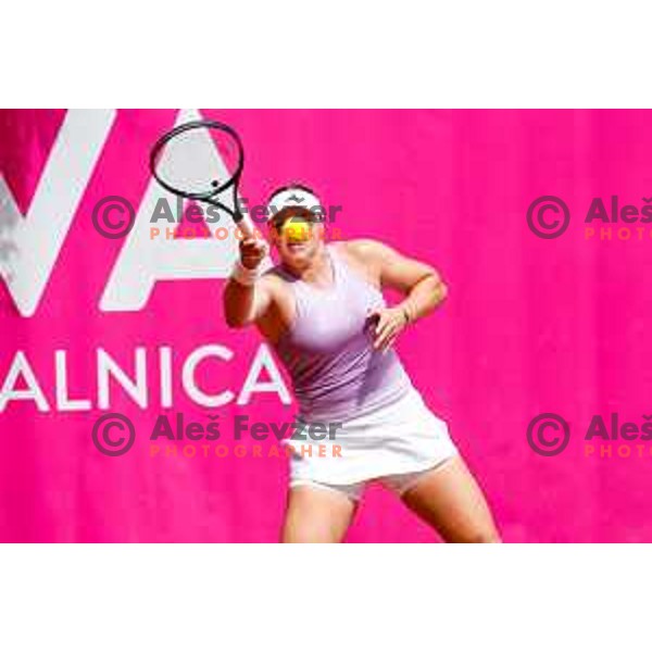 competes at Zavarovalnica Sava, WTA 125, Ljubljana, Slovenia on September 9, 2025
