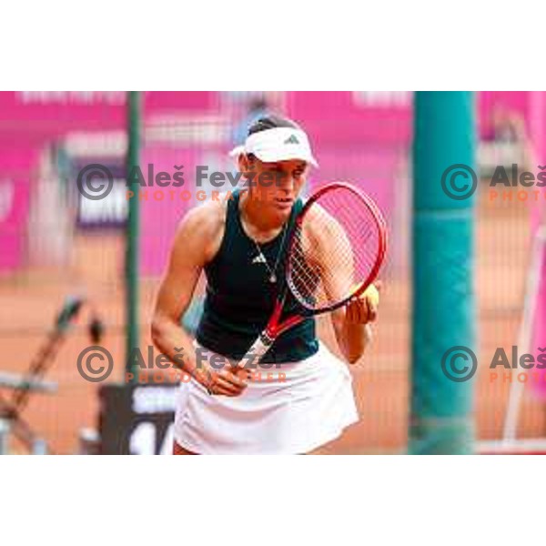 Kaja Juvan (SLO) competes at Zavarovalnica Sava, WTA 125, Ljubljana, Slovenia on September 11, 2025