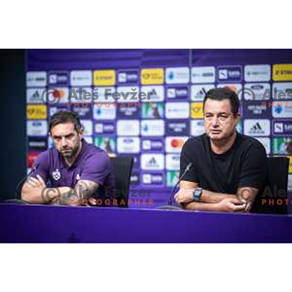 Acun Ilicali during NK Maribor press conference in Ljudski vrt, Maribor, Slovenia on September 12, 2025. Photo: Jure Banfi