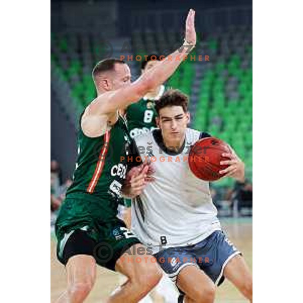 Noa Skrobot of Cedvita Zagreb in action during preseason friendly match between Cedevita Olimpija and Cedevita Zagreb in Ljubljana, Slovenia on September 12, 2025. Photo: Filip Barbalic