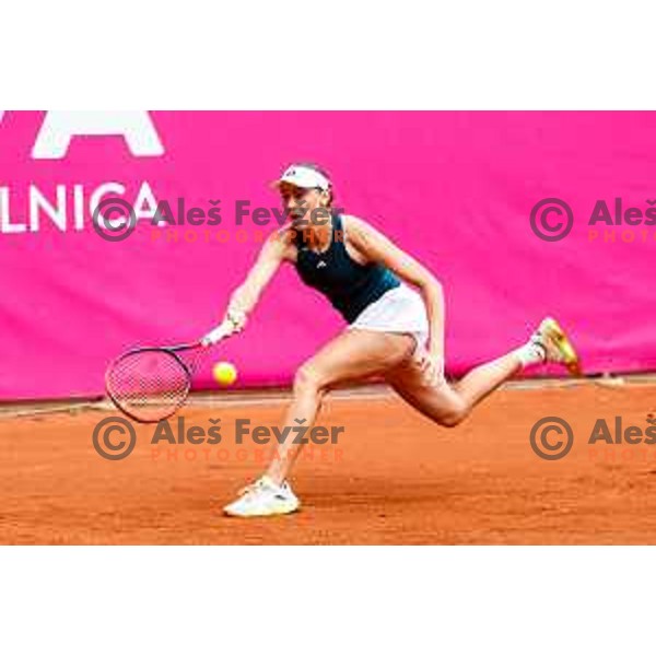 Kaja Juvan (SLO) competes in semi-final of Zavarovalnica Sava, WTA 125, Ljubljana, Slovenia on September 13, 2025