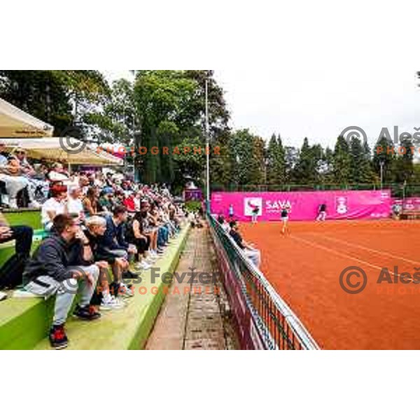 Kaja Juvan (SLO) competes in semi-final of Zavarovalnica Sava, WTA 125, Ljubljana, Slovenia on September 13, 2025