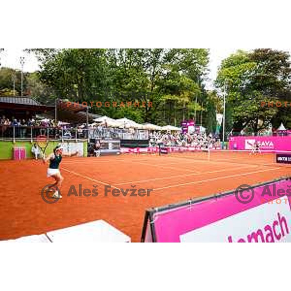 Kaja Juvan (SLO) competes in semi-final of Zavarovalnica Sava, WTA 125, Ljubljana, Slovenia on September 13, 2025