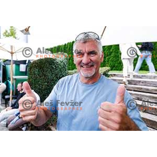of Slovenia during Davis Cup match between Slovenia and Urugvay in Ljubljana, Slovenia on September 13, 2025