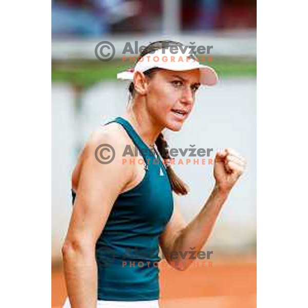 Kaja Juvan (SLO) competes in semi-final of Zavarovalnica Sava, WTA 125, Ljubljana, Slovenia on September 13, 2025