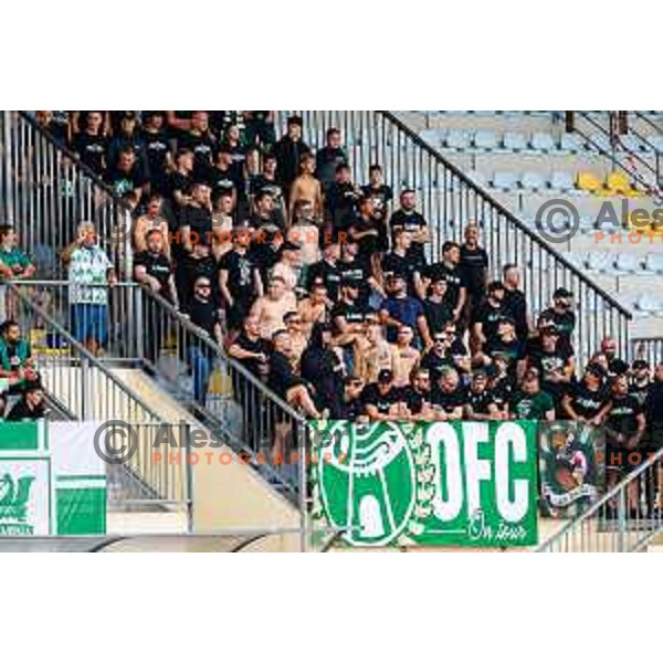 Green Dragons during Prva liga Telemach 2025/2026 football match between Kalcer Radomlje and Olimpija in Domzale, Slovenia on September 13, 2025