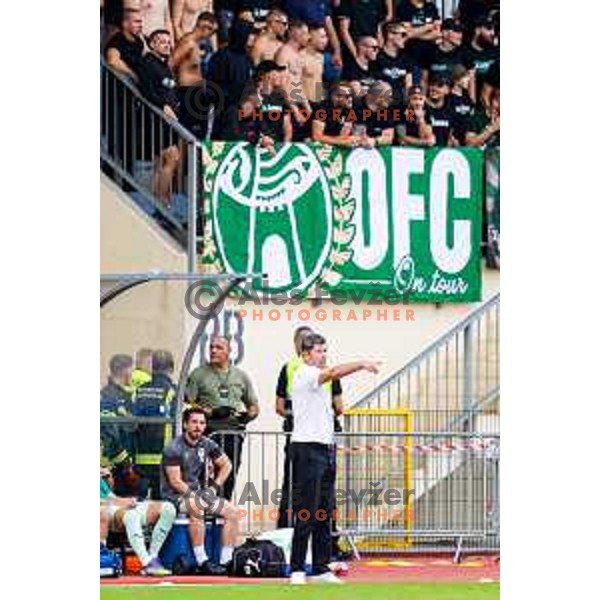 Erwin Van de Looi, head coach of Olimpija during Prva liga Telemach 2025/2026 football match between Kalcer Radomlje and Olimpija in Domzale, Slovenia on September 13, 2025