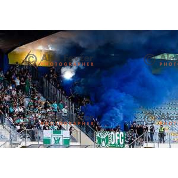 Green Dragons during Prva liga Telemach 2025/2026 football match between Kalcer Radomlje and Olimpija in Domzale, Slovenia on September 13, 2025