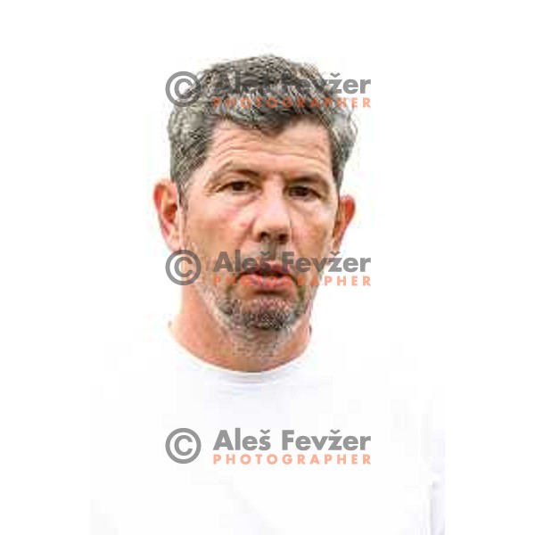 Erwin Van de Looi, head coach of Olimpija during Prva liga Telemach 2025/2026 football match between Kalcer Radomlje and Olimpija in Domzale, Slovenia on September 13, 2025