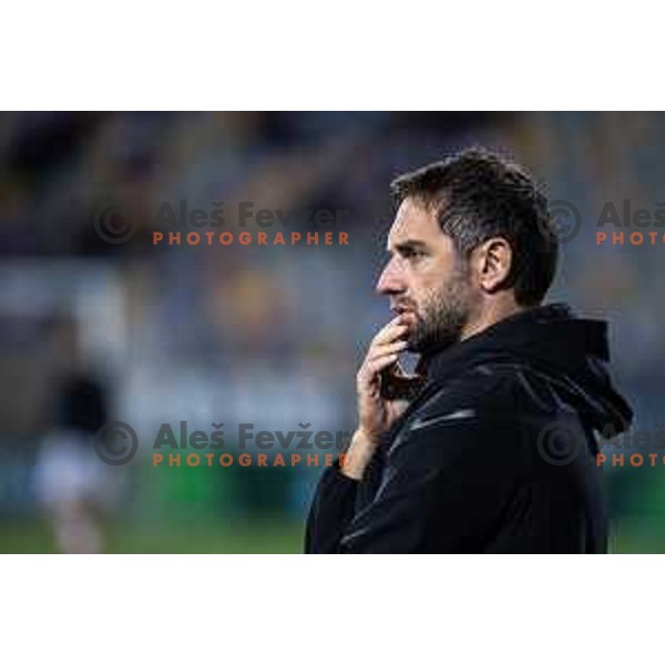 Radomir Djalovic, head coach of NK Maribor during Prva liga Telemach 2025/26 football match between NK Maribor and NK Mura in Ljudski vrt, Maribor, Slovenia on September 13, 2025. Photo: Jure Banfi