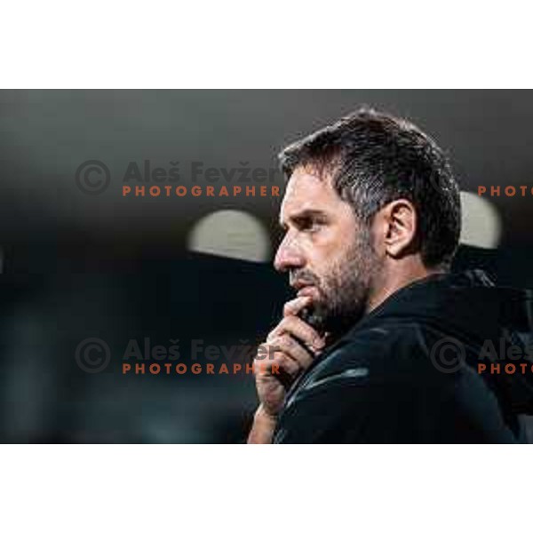 Radomir Djalovic, head coach of NK Maribor during Prva liga Telemach 2025/26 football match between NK Maribor and NK Mura in Ljudski vrt, Maribor, Slovenia on September 13, 2025. Photo: Jure Banfi