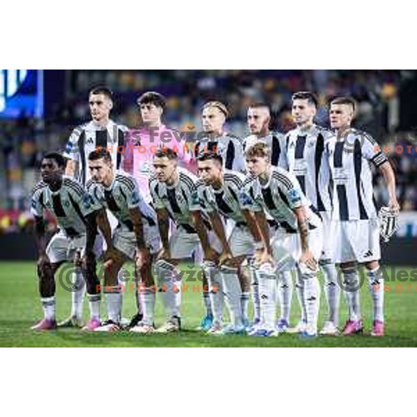 NS Mura starting eleven during Prva liga Telemach 2025/26 football match between NK Maribor and NK Mura in Ljudski vrt, Maribor, Slovenia on September 13, 2025. Photo: Jure Banfi