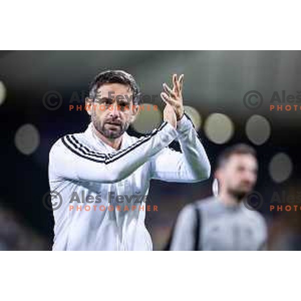 Radomir Djalovic, head coach of NK Maribor during Prva liga Telemach 2025/26 football match between NK Maribor and NK Mura in Ljudski vrt, Maribor, Slovenia on September 13, 2025. Photo: Jure Banfi