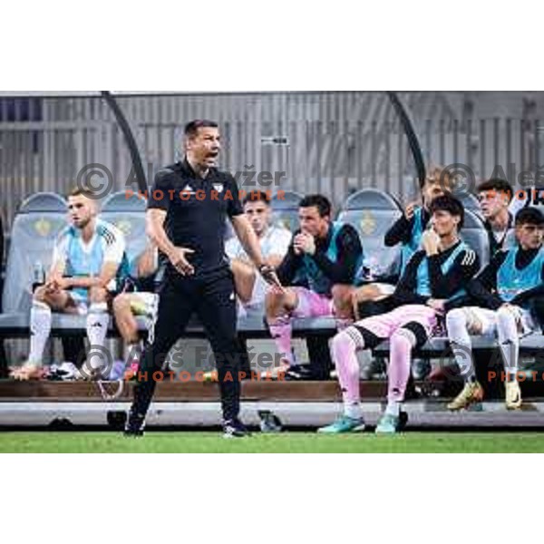 Ivan Kurtusic, head coach of NK Mura during Prva liga Telemach 2025/26 football match between NK Maribor and NK Mura in Ljudski vrt, Maribor, Slovenia on September 13, 2025. Photo: Jure Banfi