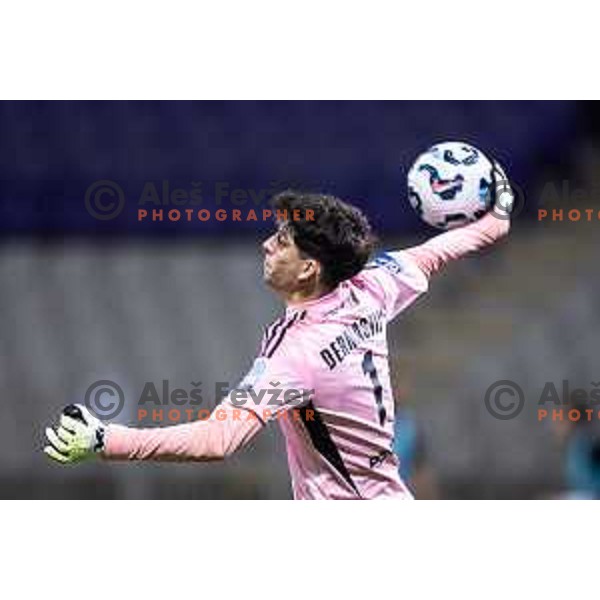 Nejc Dermastija in action during Prva liga Telemach 2025/26 football match between NK Maribor and NK Mura in Ljudski vrt, Maribor, Slovenia on September 13, 2025. Photo: Jure Banfi