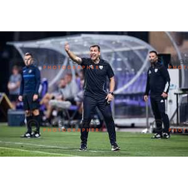 Ivan Kurtusic, head coach of NK Mura during Prva liga Telemach 2025/26 football match between NK Maribor and NK Mura in Ljudski vrt, Maribor, Slovenia on September 13, 2025. Photo: Jure Banfi